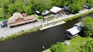 Sky view of the Camillus Erie Canal Park
